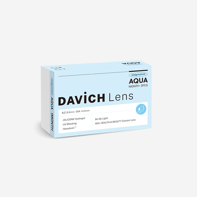 아쿠아 투명렌즈 난시 (2P)